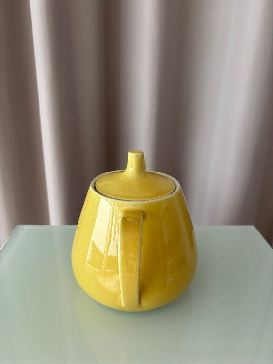 Vintage Villeroy & Boch gele theepot – gemaakt in Luxemburg – villeroy boch, Tafelaccessoires, Ceramic (photo 7 of 10)