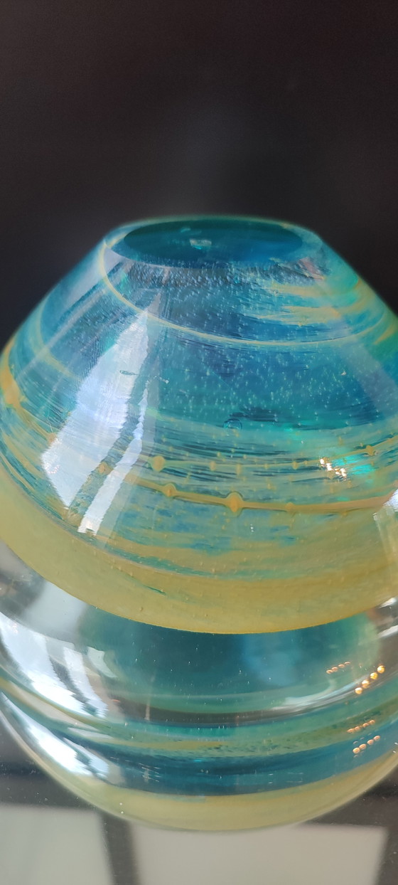 Image 1 of Mdina Glass Bowl, Maltese Art Craft.