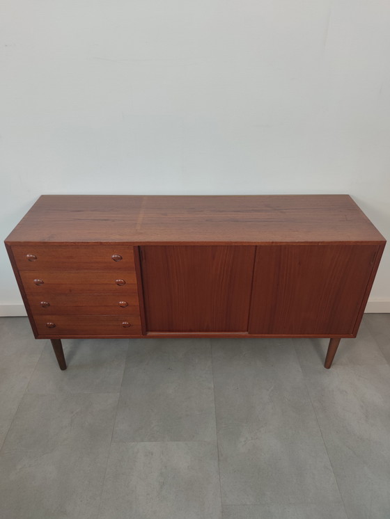 Image 1 of Vintage Danish Sideboard In Teak By Hornslet Møbelfabrik