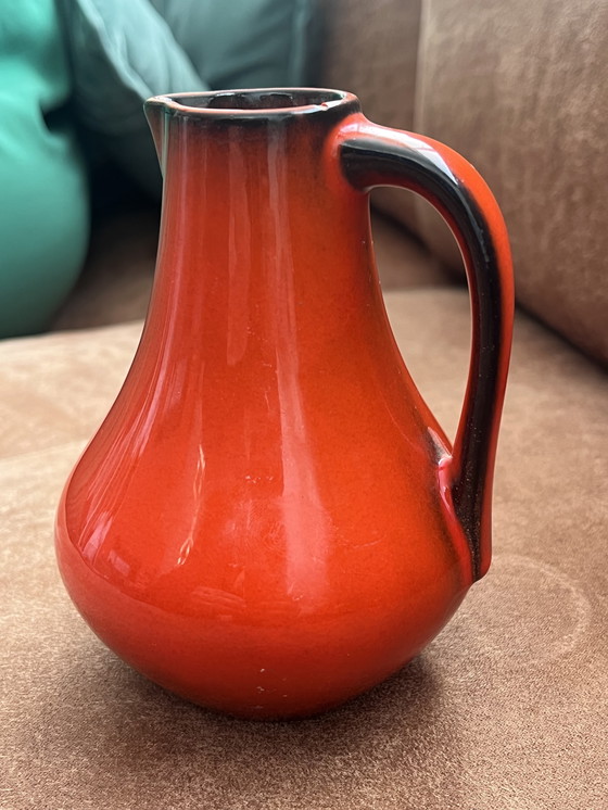 Image 1 of Brocca in ceramica di metà secolo BÜCKEBURG n. 71, ceramica della Germania occidentale