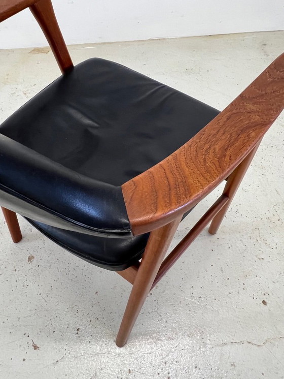Image 1 of Poltrona in teak Erik Kierkegaard di Hong Møbelfabrik, 1960.