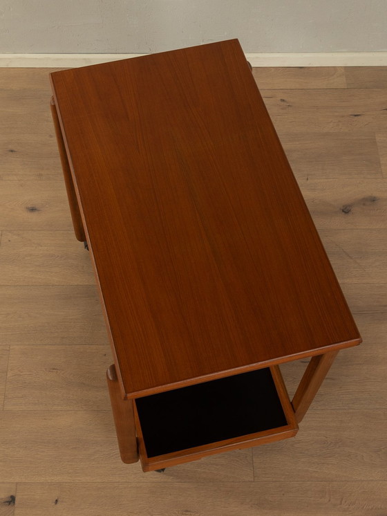 Image 1 of 60s uitschuifbare serveerwagen