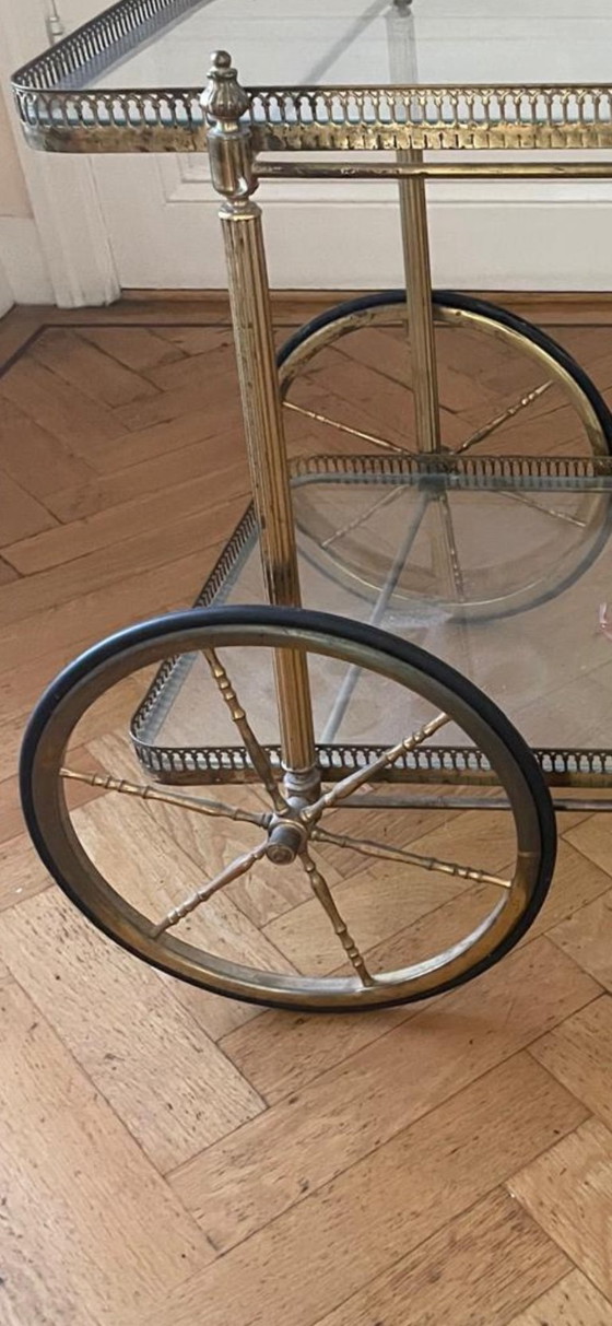 Barcart – Serveerwagens, Glass, Brass (photo 7 of 7)