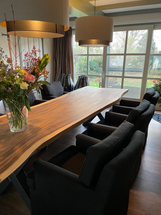 Image 1 of Suar tree trunk table 3 meters