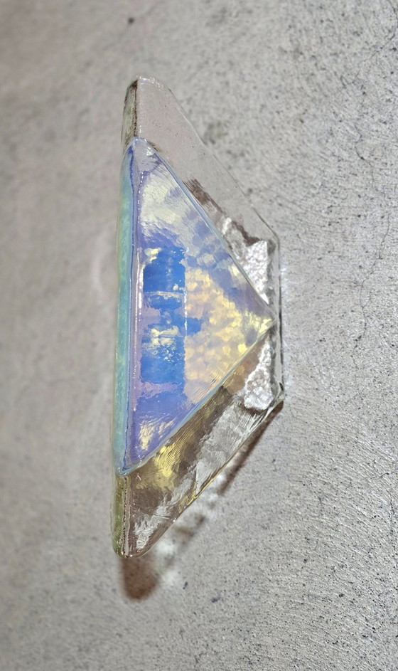 Carlo Nason for A.V. Mazzega (attributed), set of 4 Murano glass wall lights, 1960/70 (photo 4 of 12)