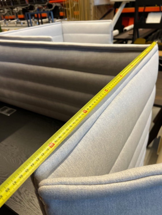 Image 1 of Bureau acoustique Vitra en alcôve avec parois acoustiques