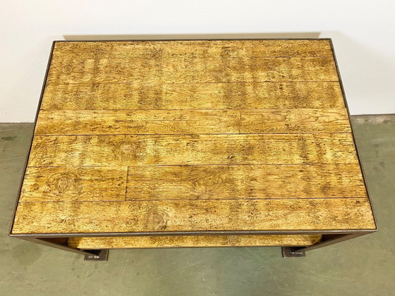 Image 1 of Red Industrial Coffee Table, 1960s