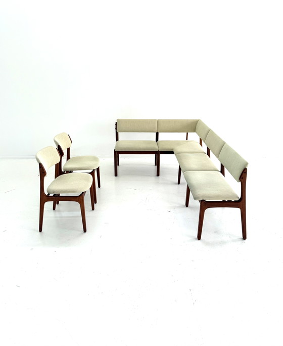 Image 1 of Comedor de teca antiguo modelo 49, Erik Buch '70