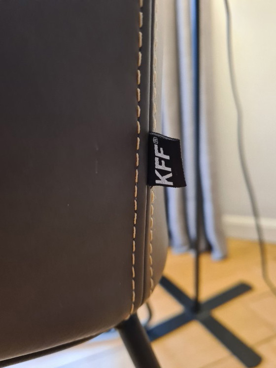 Image 1 of 8 x KFF Youma leather, sled base, metal (black)