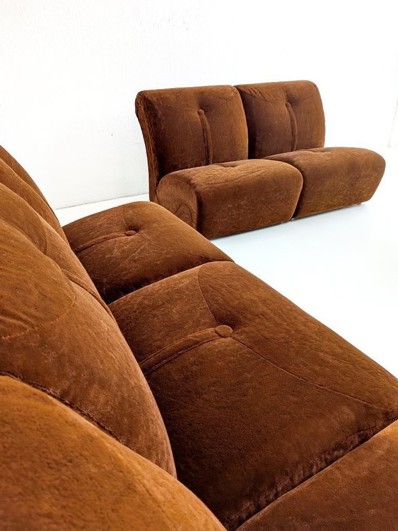 Image 1 of Modular Space Age Sofa Set (8 elements) 1970's 