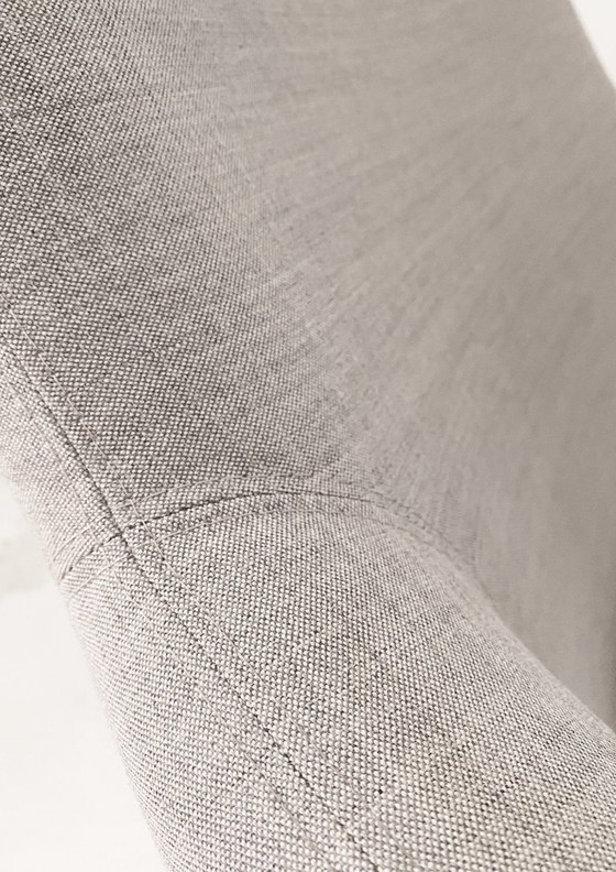 Softline Havana Lounge Chair – Lichtgrijze Stof – Fauteuils, Polyester, Metal (photo 7 of 9)