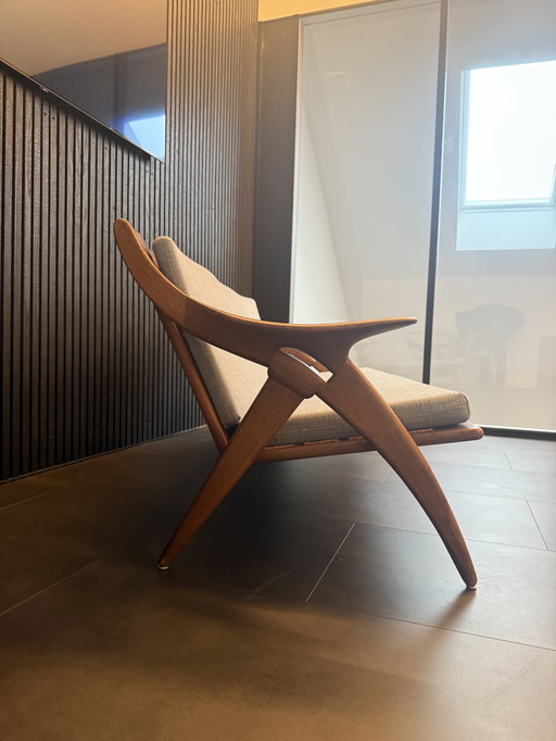 Vintage niederländisches De Ster – 3-Sitzer-Sofa 