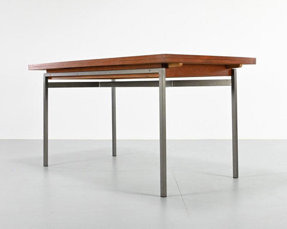 Image 1 of Vintage teak dining table. France, 1960s