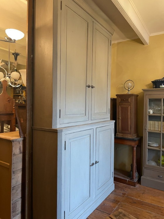 Image 1 of Vitrine haute de cuisine 266 cm, style français