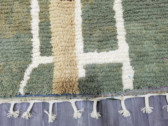 Traditional hand-woven natural wool Rugs & carpets size 150/250 cm, Alberto Bazzani, Textile, Beige (photo 8 of 9)