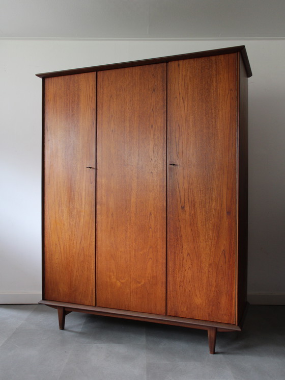 Image 1 of Vintage closet in teak veneer
