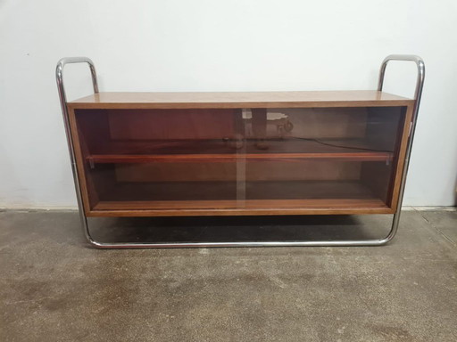 Bauhaus Tubular Steel Display Cabinet
