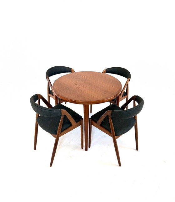 Image 1 of Vintage extendable Danish dining table, VV Møbler ‘60