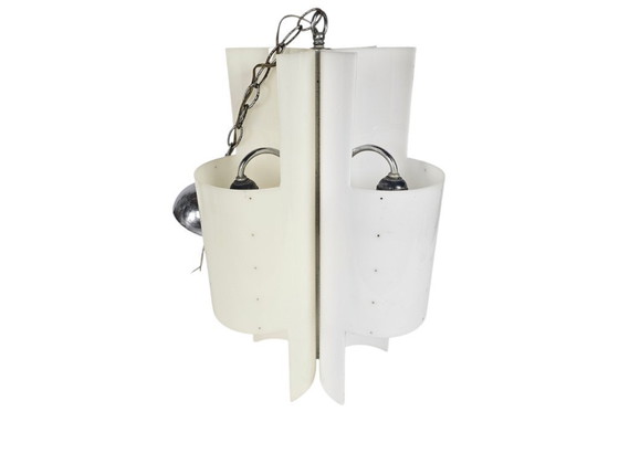 Image 1 of Space Age verlichting - acrylaat - chroom - Italie - 3e kwart 20e eeuw