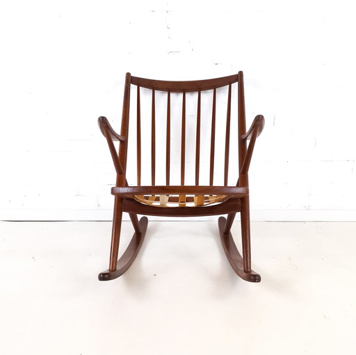 Vintage rocking chair Frank Reenskaug Bramin