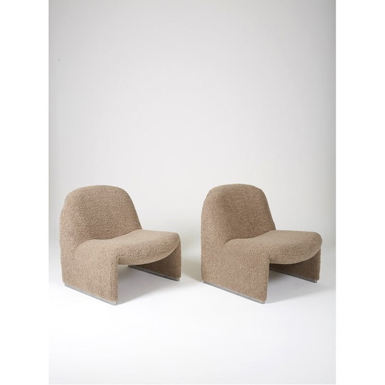 Image 1 of Pair of vintage Alky armchairs by Giancarlo Piretti for Artifort, 1970