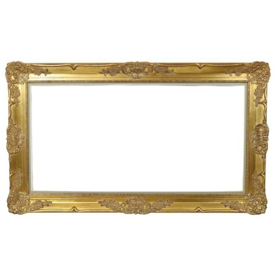 Image 1 of Large Gilded Baroque List XL