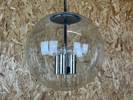 Image 1 of XXL 60er 70er Jahre Lampe Deckenlampe Limburg "Globe" Kugellampe Ball Design 60s