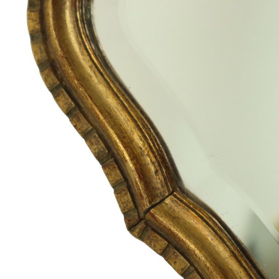 Image 1 of Facet-cut Gold Leaf Mirror Deknudt