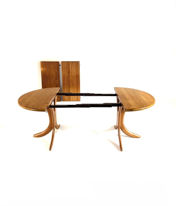 Image 1 of Vintage Danish extendable dining table, Arebbo Møbler '70