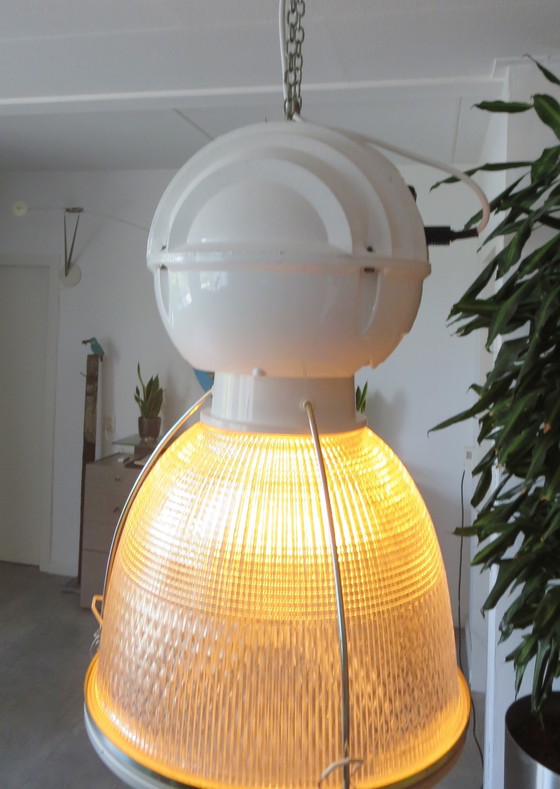 Image 1 of Lampe suspendue industrielle Holophane Prismalume P8