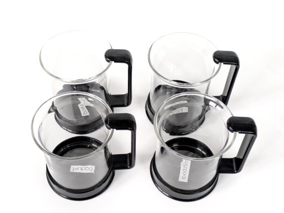 Image 1 of Vintage Bodum Brazil Coffee Cups, Set of 4, Carsten Jørgensen Design
