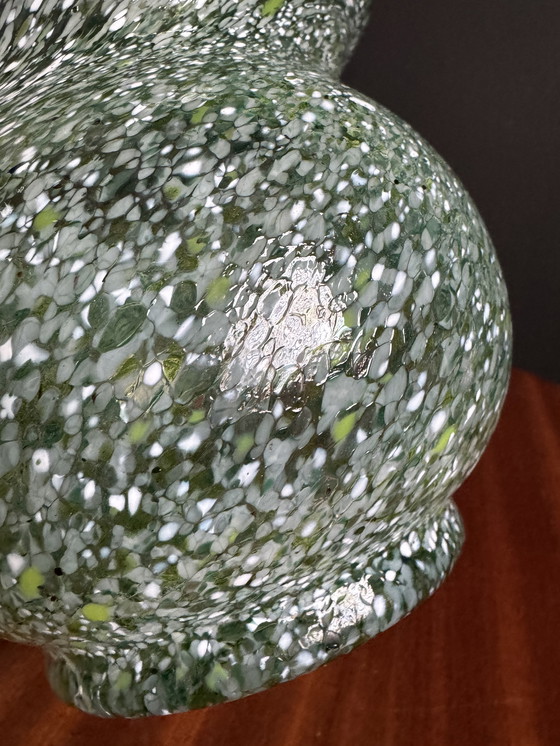 Image 1 of Antique Murano glass ball vase