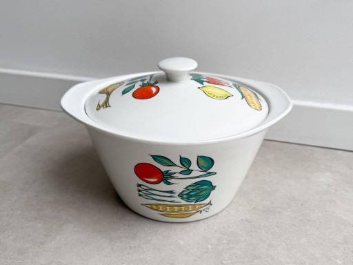 1x Large Vintage Villeroy & Boch Primabella Covered Dish - Vegetable – servies, Ceramic