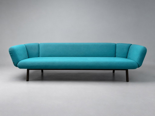 (3 Stück) Artifort Bras 3-Sitzer-Sofa Khodi Feiz Türkis