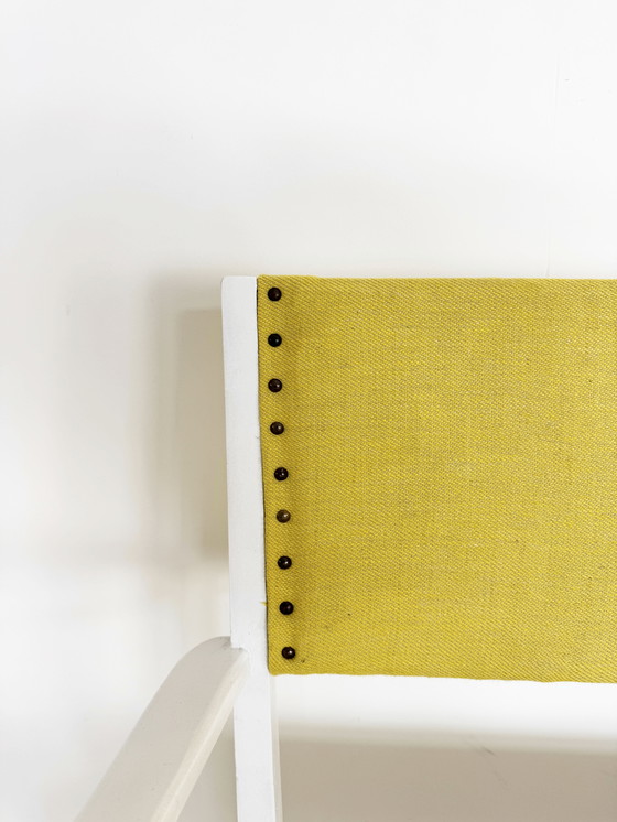 Image 1 of Banc de cuisine jaune