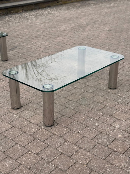 Set of Vintage Coffee Tables by Marco Zanuso for Zanotta 1970