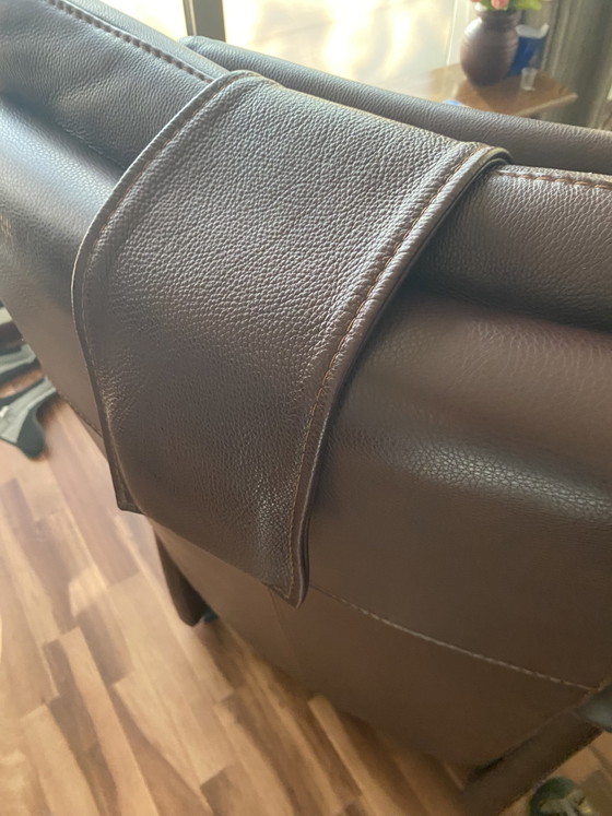 Image 1 of Sillón reclinable de cuero de gran tamaño