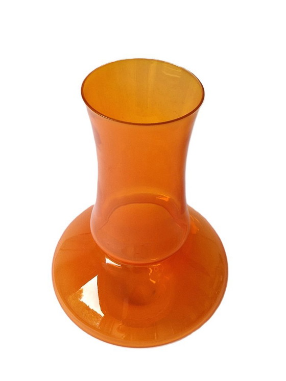 Åseda Glasbruk Sweden - Grande vaso arancione di Bo Borgström - Anni '70 – Åseda Glasbruk Zweden, Vasi (photo 3 of 7)