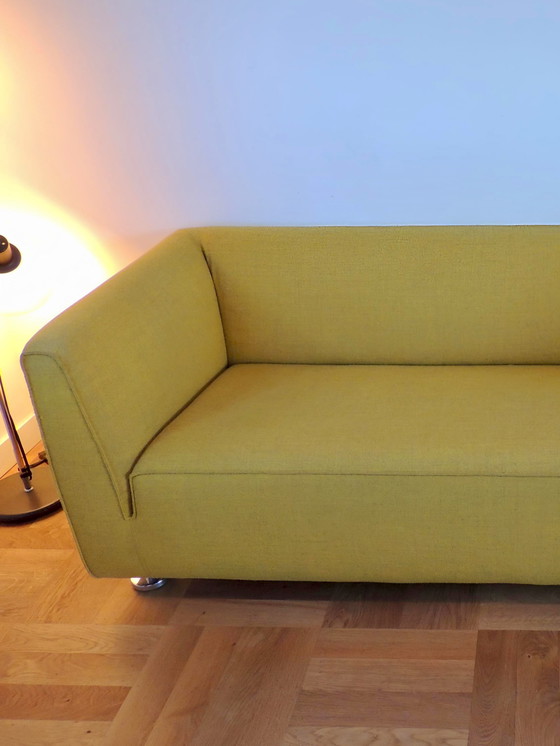 Image 1 of Gelderland 4800 De Ploeg Stoff 2,5-Sitzer goldgelb, gepflegter Zustand