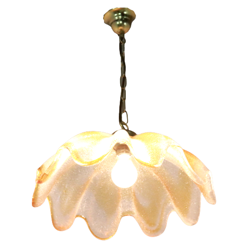 Lampada a forma di fiore vintage