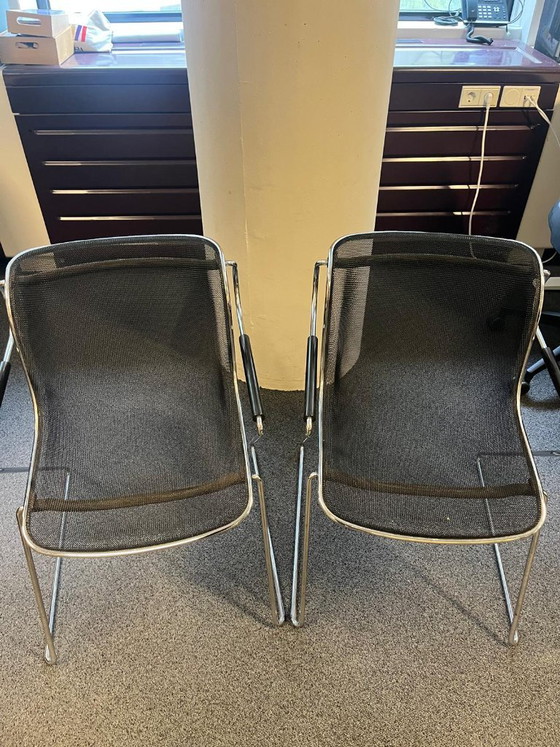 10x Vintage Design Penelope Chair Charles Pollock - Castelli – Chairs and lounge chairs, Metal (photo 3 of 10)