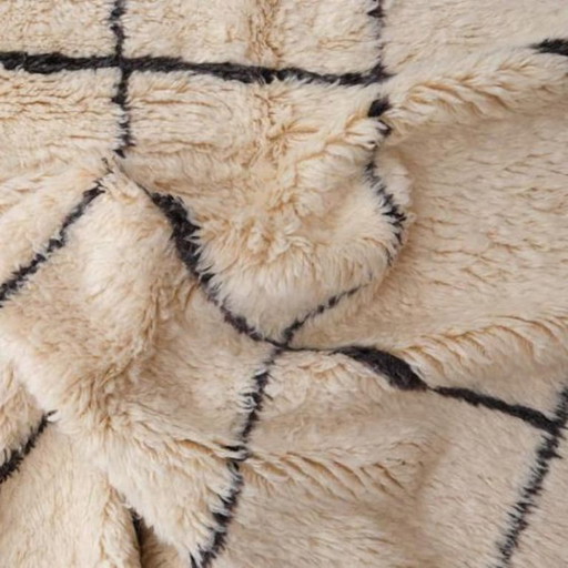 Tapis Beni Ouarain en authentieke laine 250cmx150cm