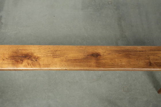 Image 1 of Banco de recibidor/banco para la mesa del comedor de brocante francés atemporal con una gran apariencia.