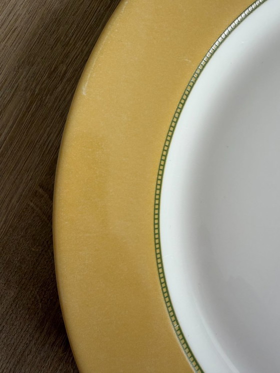 Image 1 of Assiettes plates en porcelaine J.G. Durand