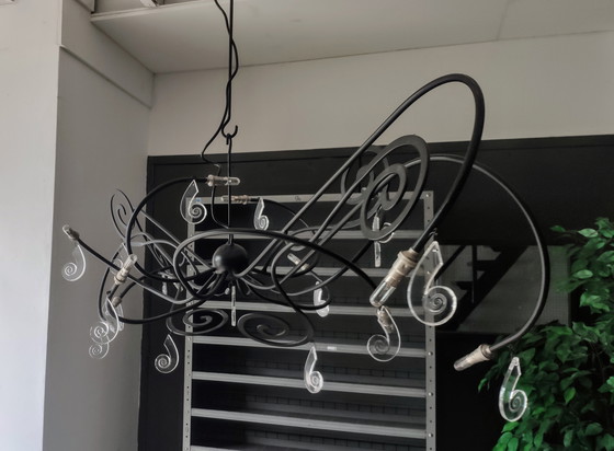 Image 1 of Lámpara colgante ovalada Maroezka Mets Octopus 