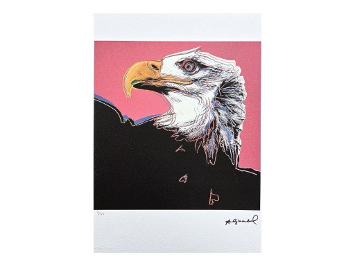 Naar Andy Warhol, Amerikaanse zeearend, jaren 1980, lithografie – lithos zeefdrukken, Paper