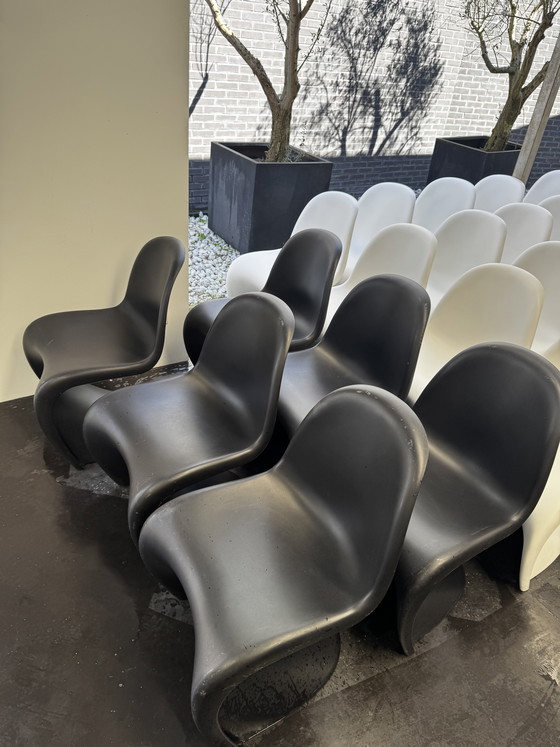 Image 1 of 44 sillas Vitra Panton originales – diseño clásico – juego / individualmente