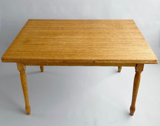 Vintage Mid-Century Extendable Dining Table
