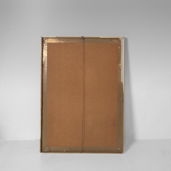 Image 1 of 1x 1970s Italian modern art lithograph poster created by Angela Trapani