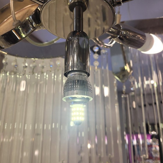 Image 1 of Kandelaber / Kronleuchterkristalle, Hollywood Regency, 90er Jahre - Italien